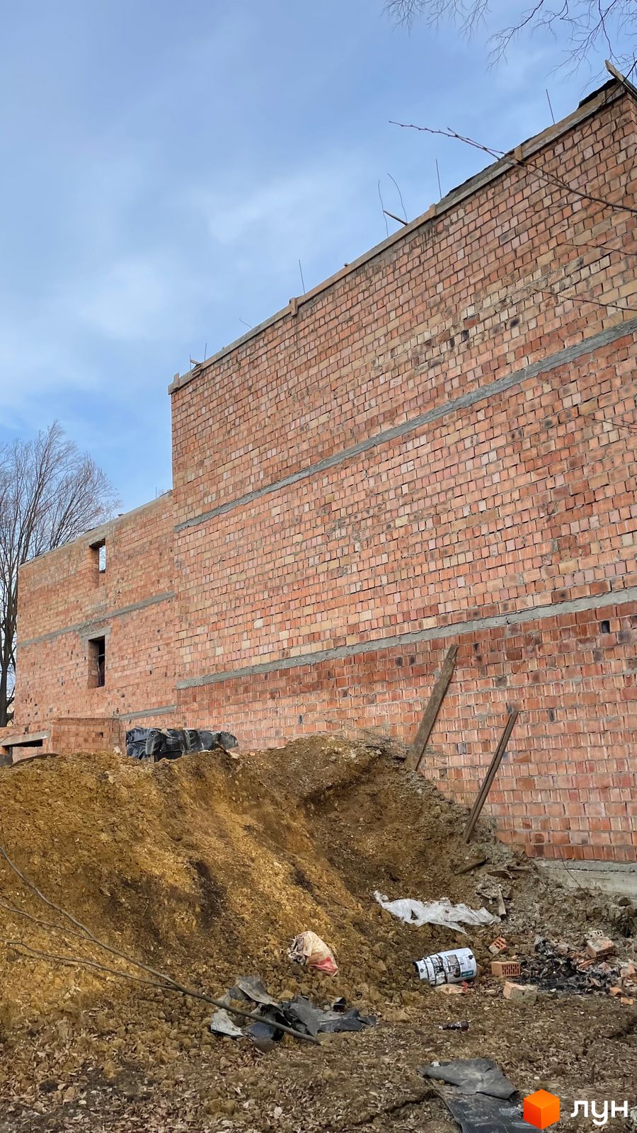 Моніторинг будівництва ЖК VIVA-CHERNIVTSI - Ракурс 1, грудень 2022
