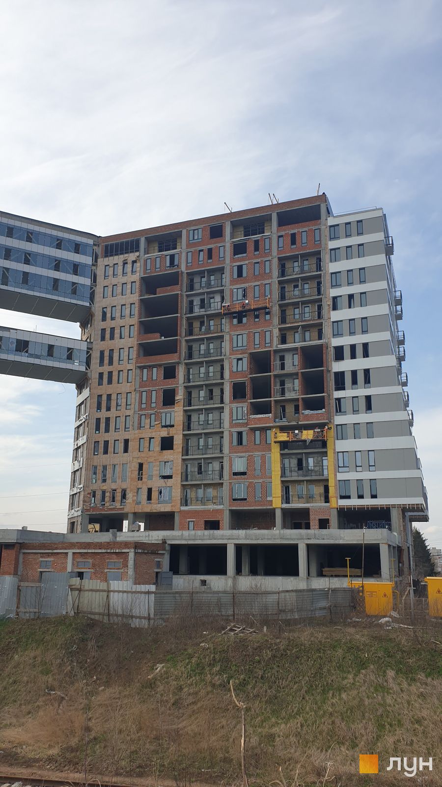 Моніторинг будівництва ЖК Bauhaus - Ракурс 1, квітень 2023