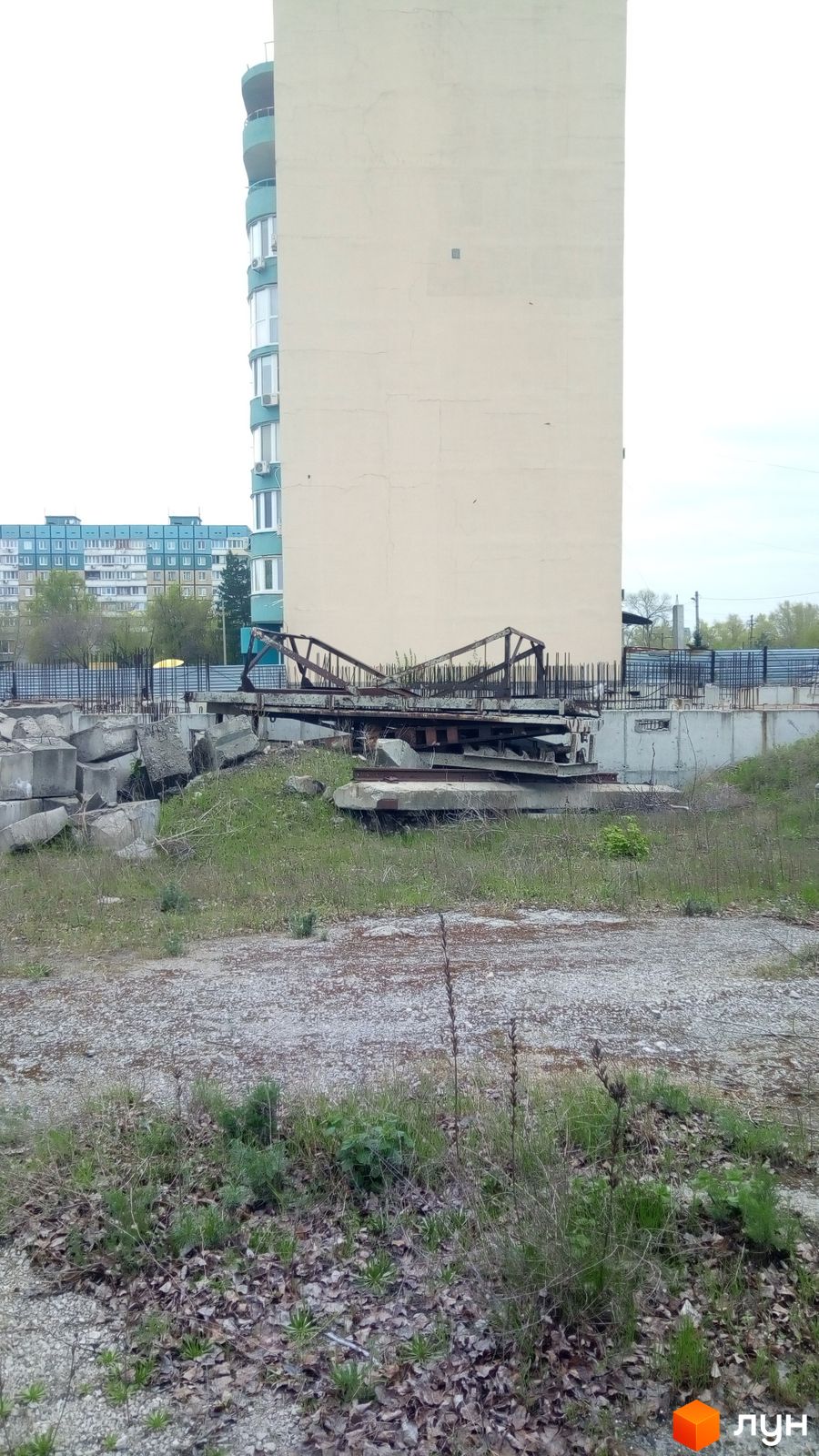 Ход строительства ЖК Шолохова - Ракурс 2, апрель 2023