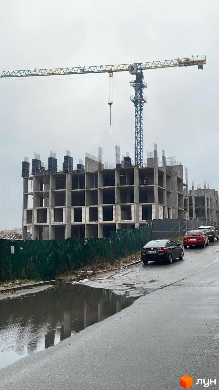 Ход строительства ЖК Irpin City - Ракурс 3, ноябрь 2023