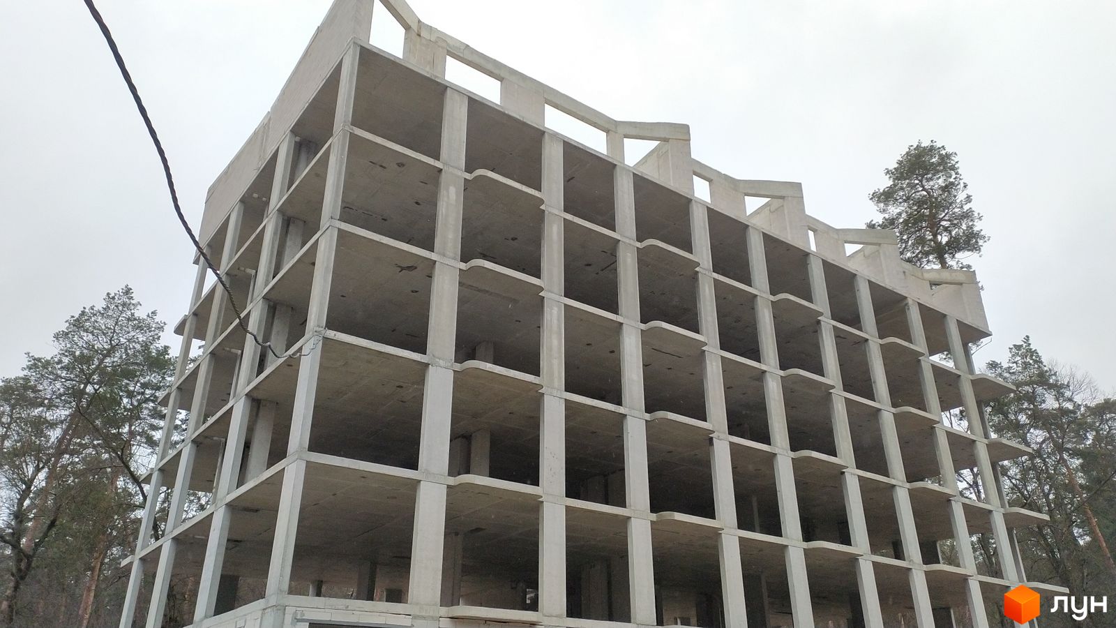 Моніторинг будівництва ЖК O2 Residence - Ракурс 13, лютий 2024