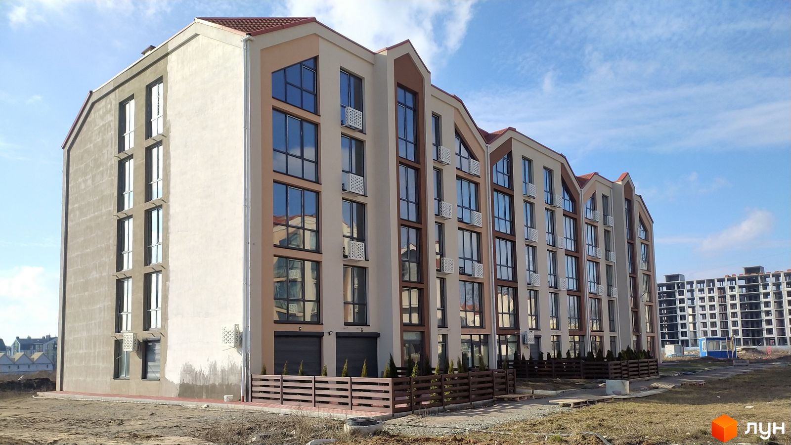 Моніторинг будівництва ЖК Petrivsky Residence - Ракурс 7, лютий 2024