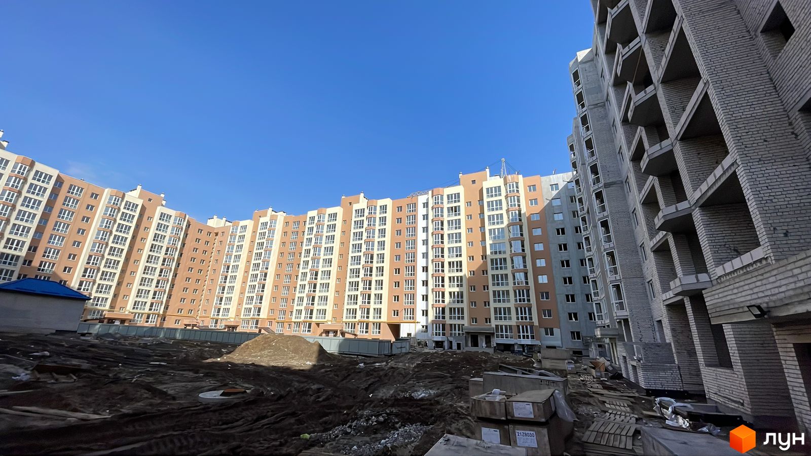 Моніторинг будівництва ЖК Софіївська сфера - Ракурс 29, февраль 2024