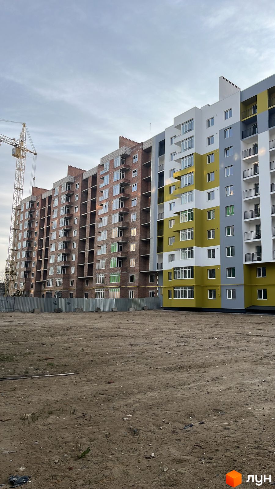 Моніторинг будівництва ЖК Caramel Residence - Ракурс 1, березень 2024