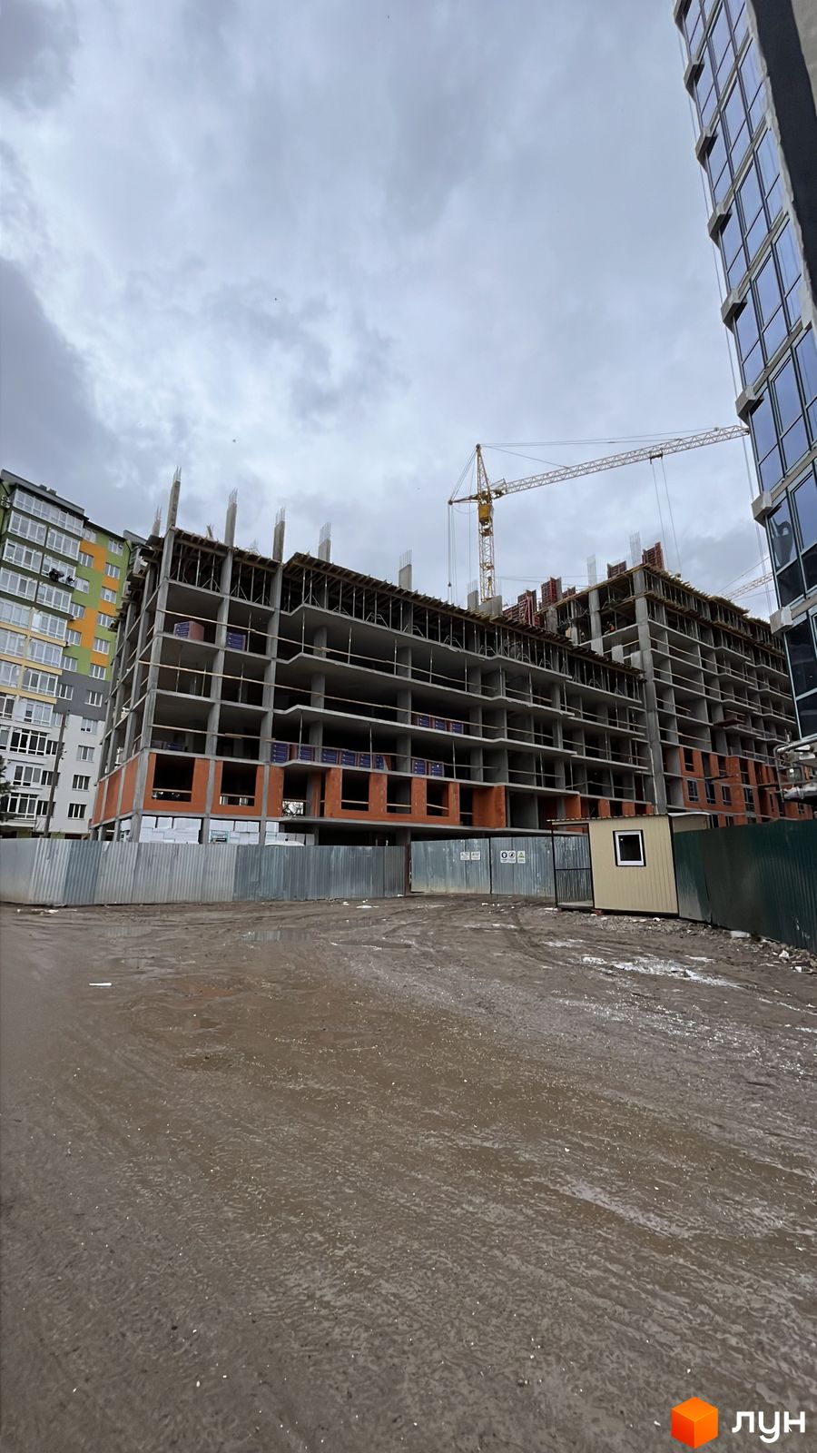 Моніторинг будівництва ЖК Паркова Алея - Ракурс 17, березень 2024