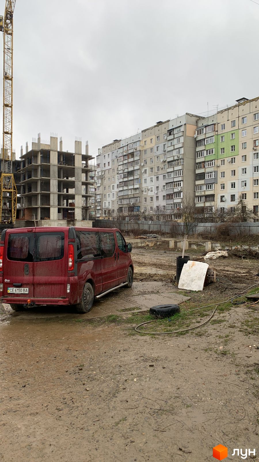 Моніторинг будівництва ЖК Comfort City - Ракурс 6, березень 2024