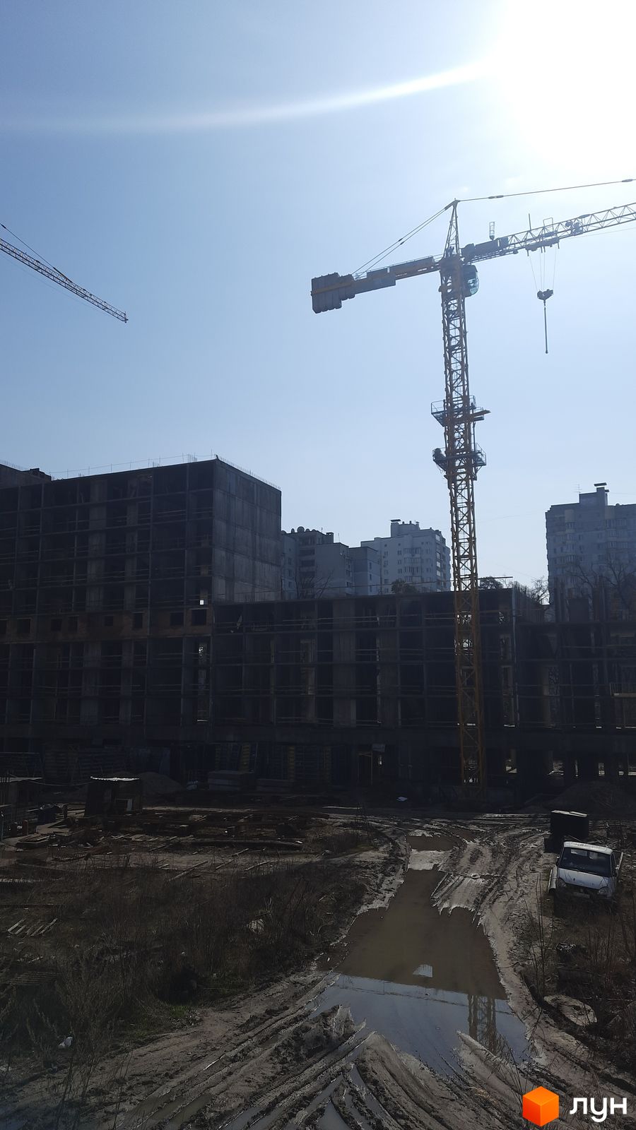 Моніторинг будівництва ЖК Святобор - Ракурс 11, березень 2024