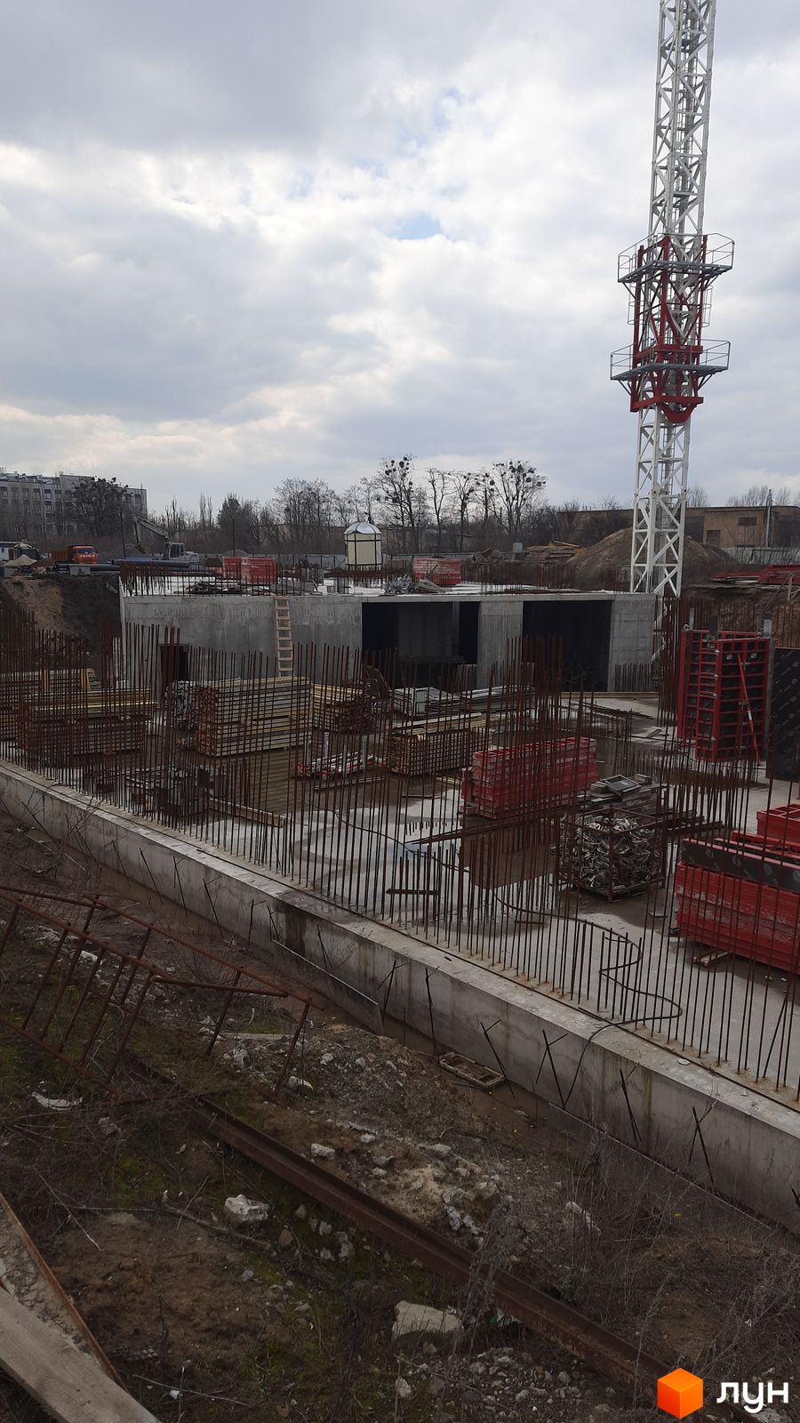 Моніторинг будівництва ЖК Dibrova Park - Ракурс 23, березень 2024