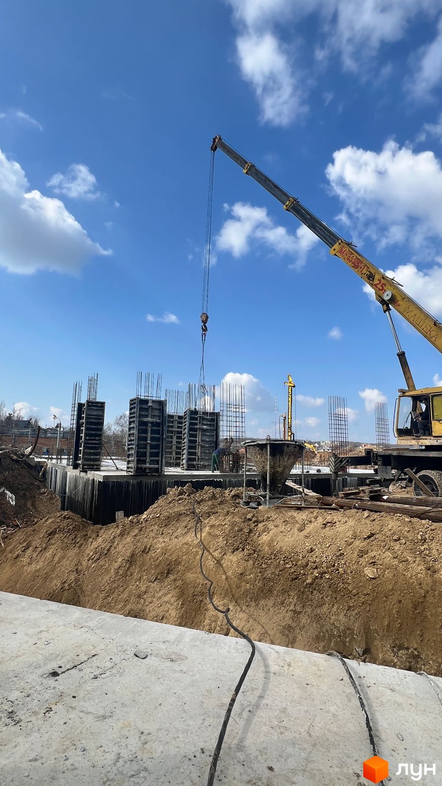 Моніторинг будівництва ЖК Central Park Vinnytsia - Ракурс 14, березень 2024
