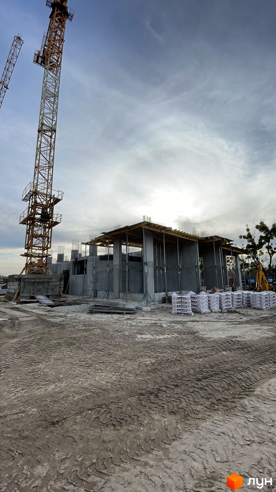 Моніторинг будівництва ЖК River Port - Ракурс 3, березень 2024