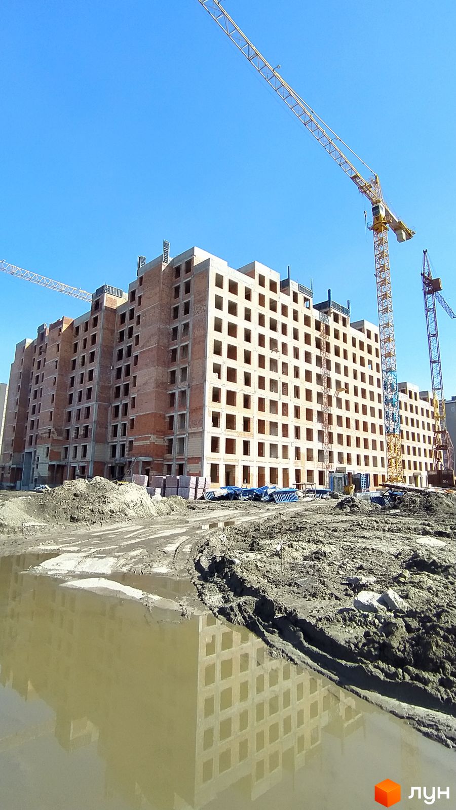 Моніторинг будівництва ЖК Scandia - Ракурс 35, березень 2024