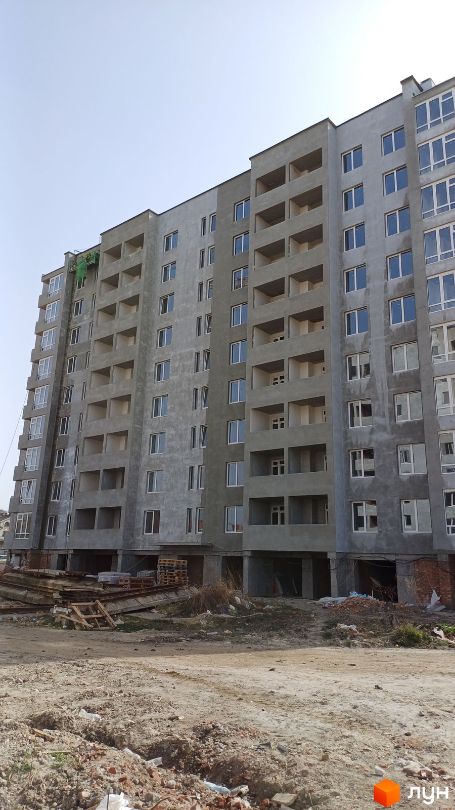 Ход строительства ЖК Spring Town New Riviera - Ракурс 8, апрель 2024