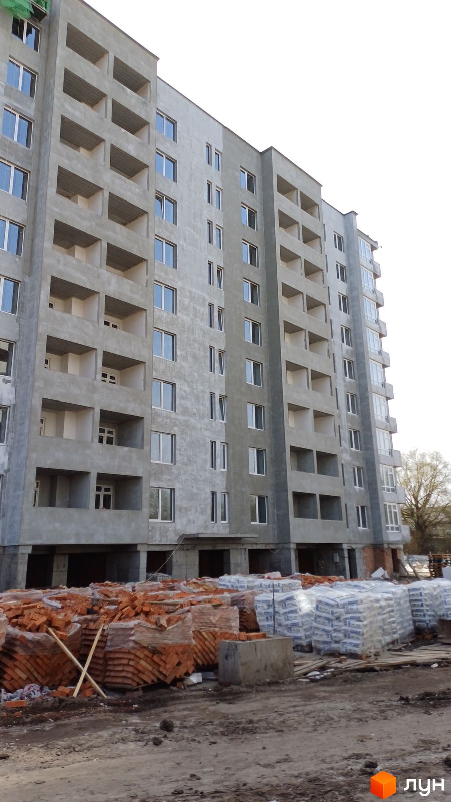 Моніторинг будівництва ЖК Spring Town New Riviera - Ракурс 7, квітень 2024