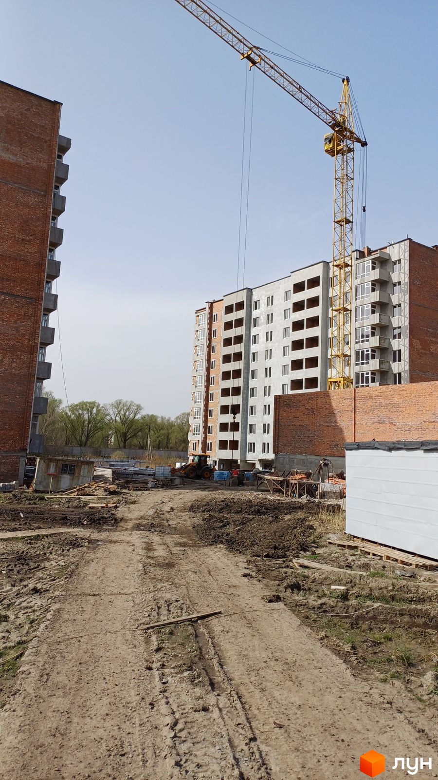 Ход строительства ЖК Spring Town New Riviera - Ракурс 13, апрель 2024