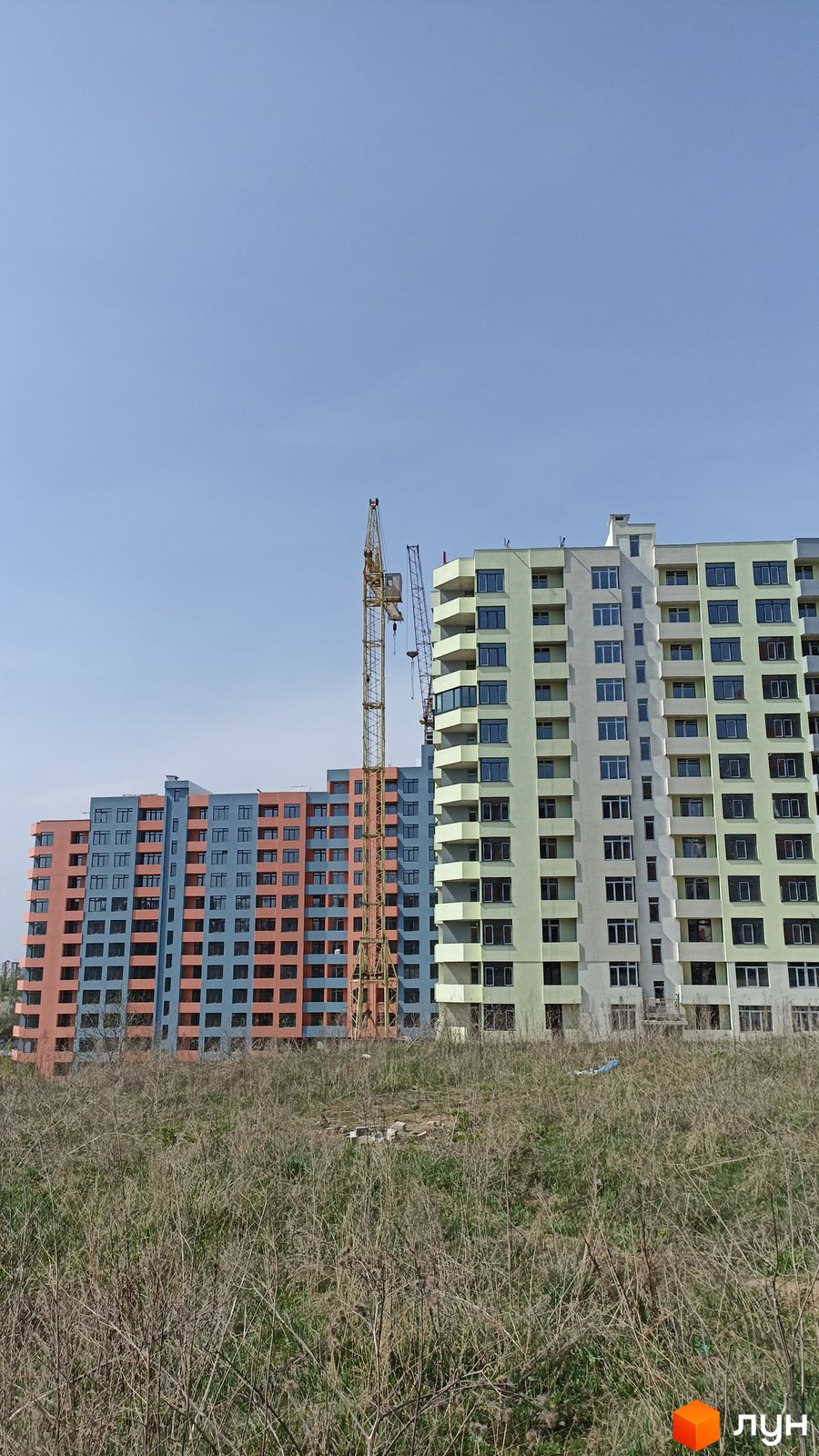 Ход строительства ЖК Киевский - Ракурс 26, апрель 2024