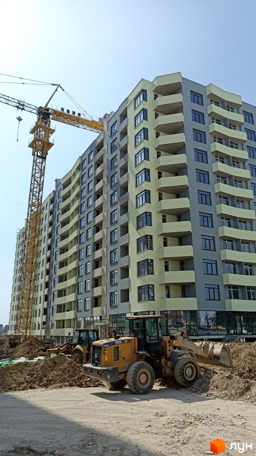 Моніторинг будівництва ЖК Київський - Ракурс 21, квітень 2024