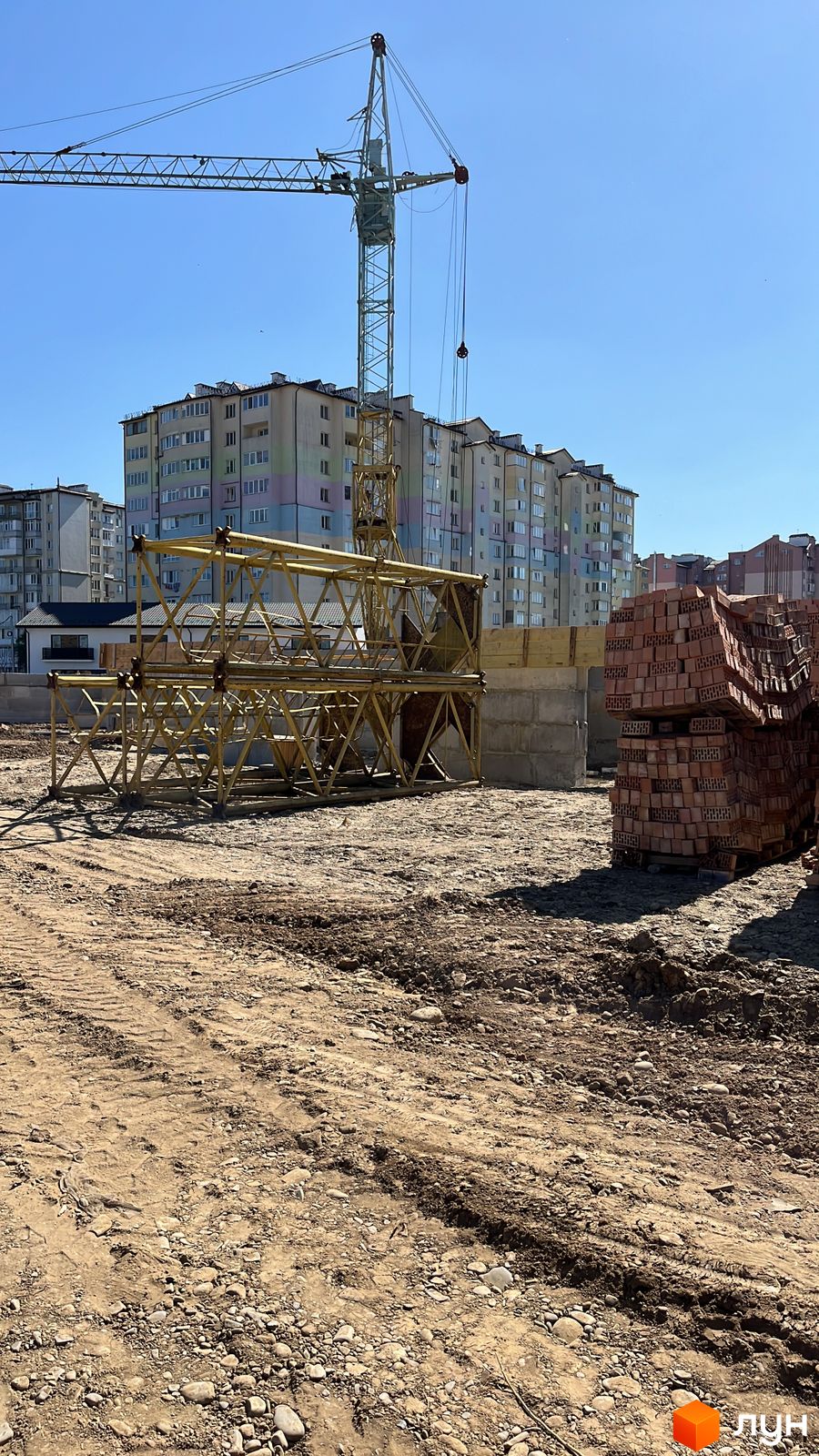 Ход строительства Житловий квартал КАСКАД-ЯРКО - Ракурс 15, апрель 2024
