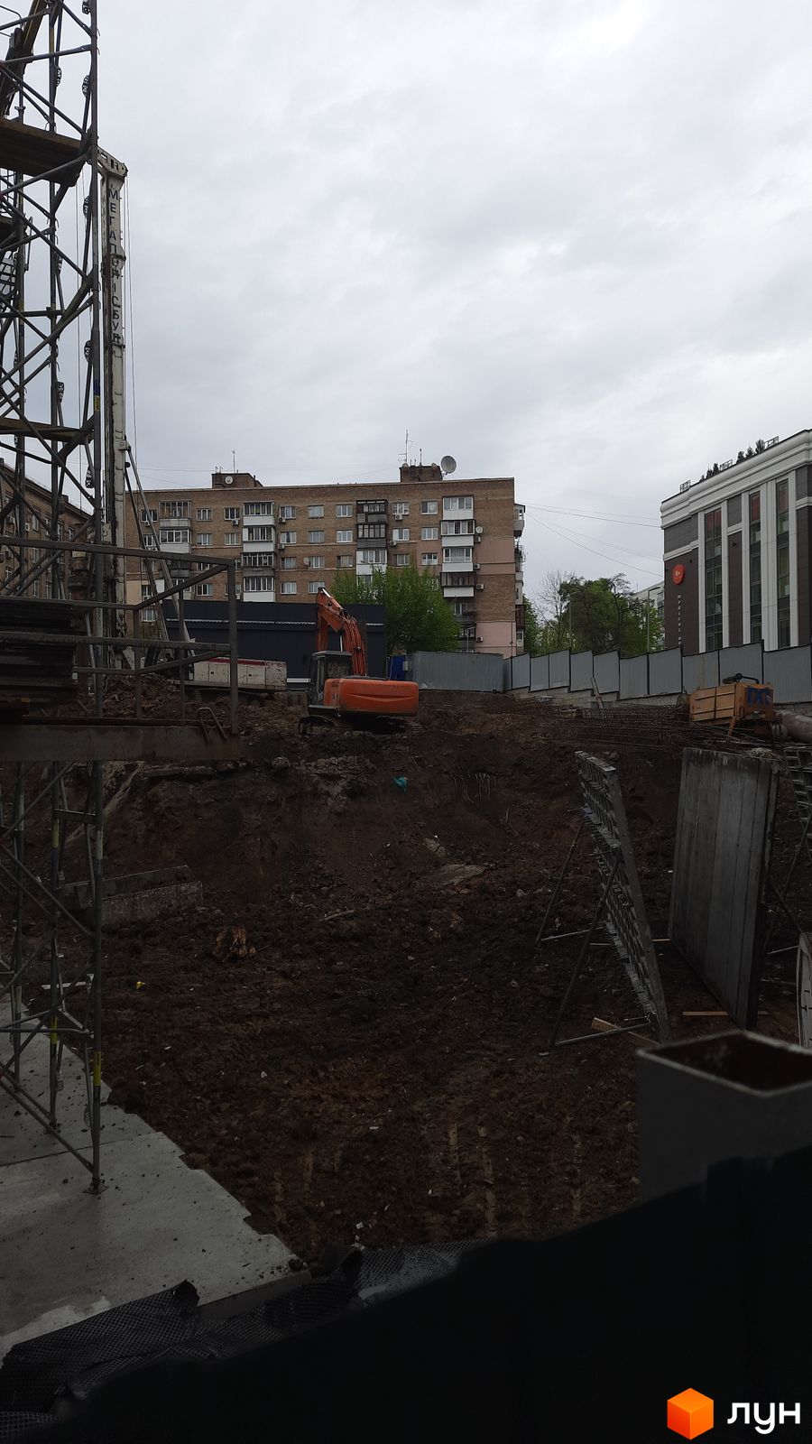 Моніторинг будівництва ЖК Maxima Residence - Ракурс 6, квітень 2024