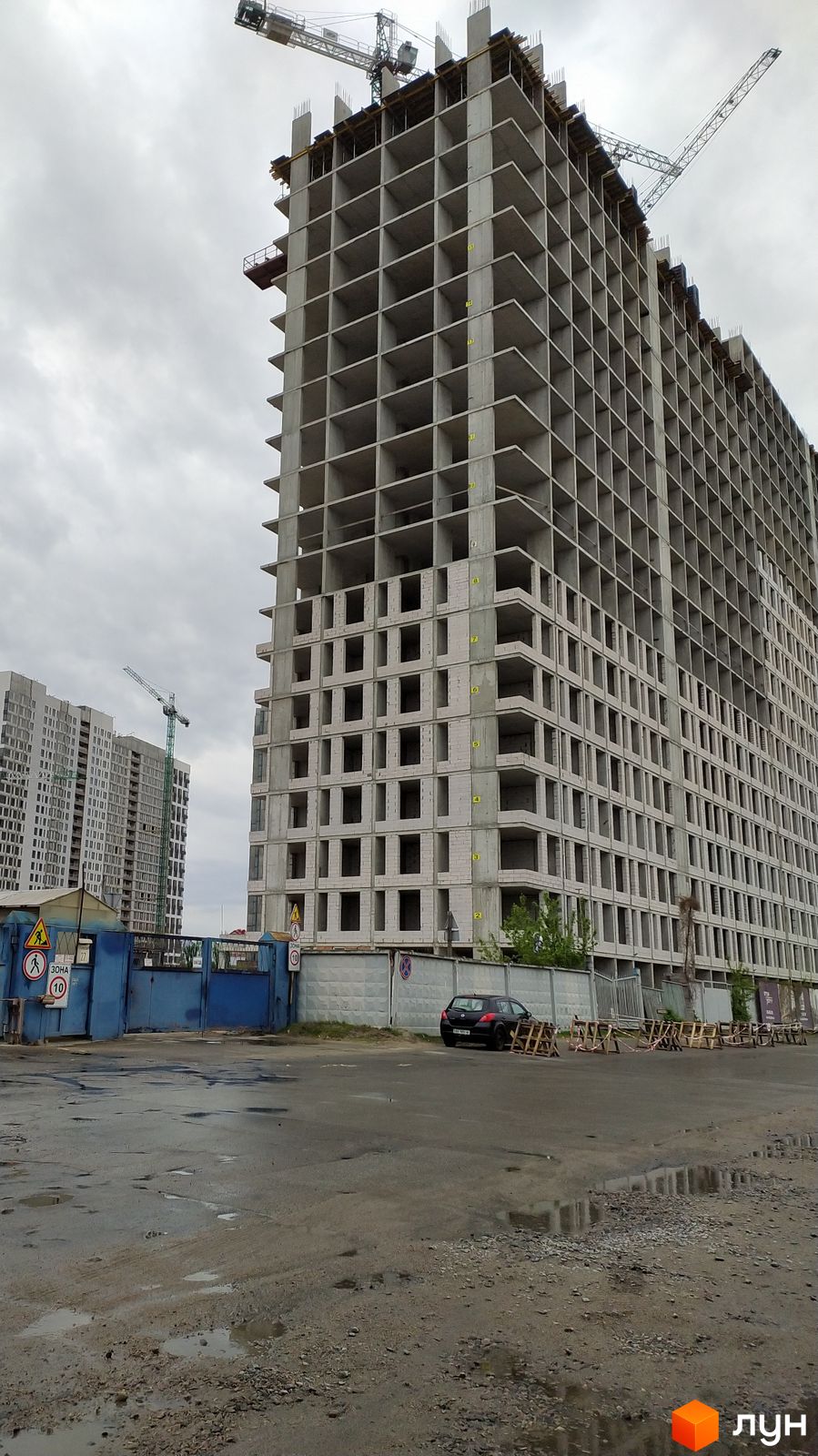 Моніторинг будівництва ЖК Star City - Ракурс 14, квітень 2024