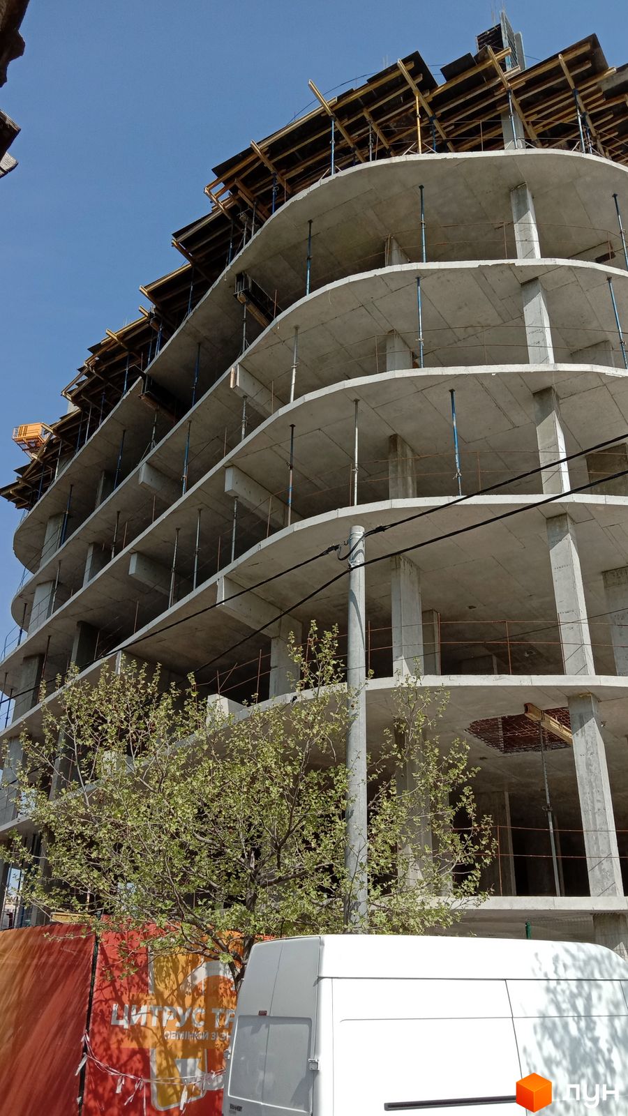 Моніторинг будівництва Апарт-готель ARCHOTEL - Ракурс 1, квітень 2024