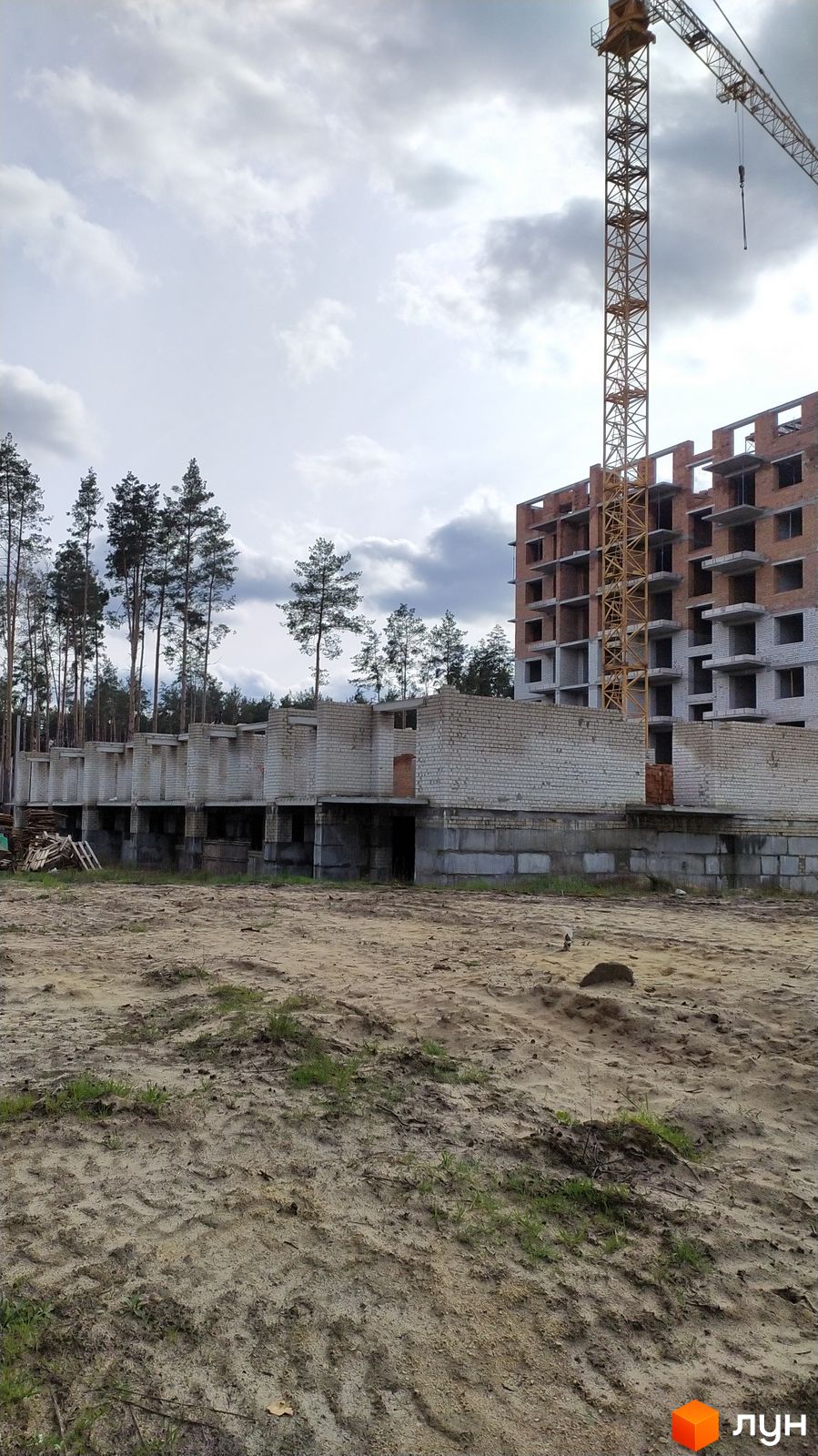 Моніторинг будівництва ЖК Soborniy - Ракурс 2, квітень 2024