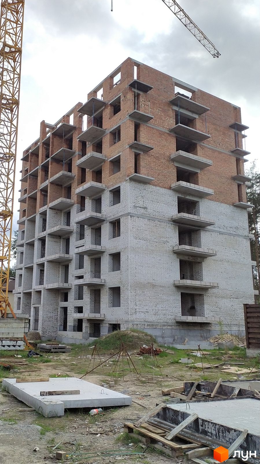 Моніторинг будівництва ЖК Soborniy - Ракурс 1, квітень 2024