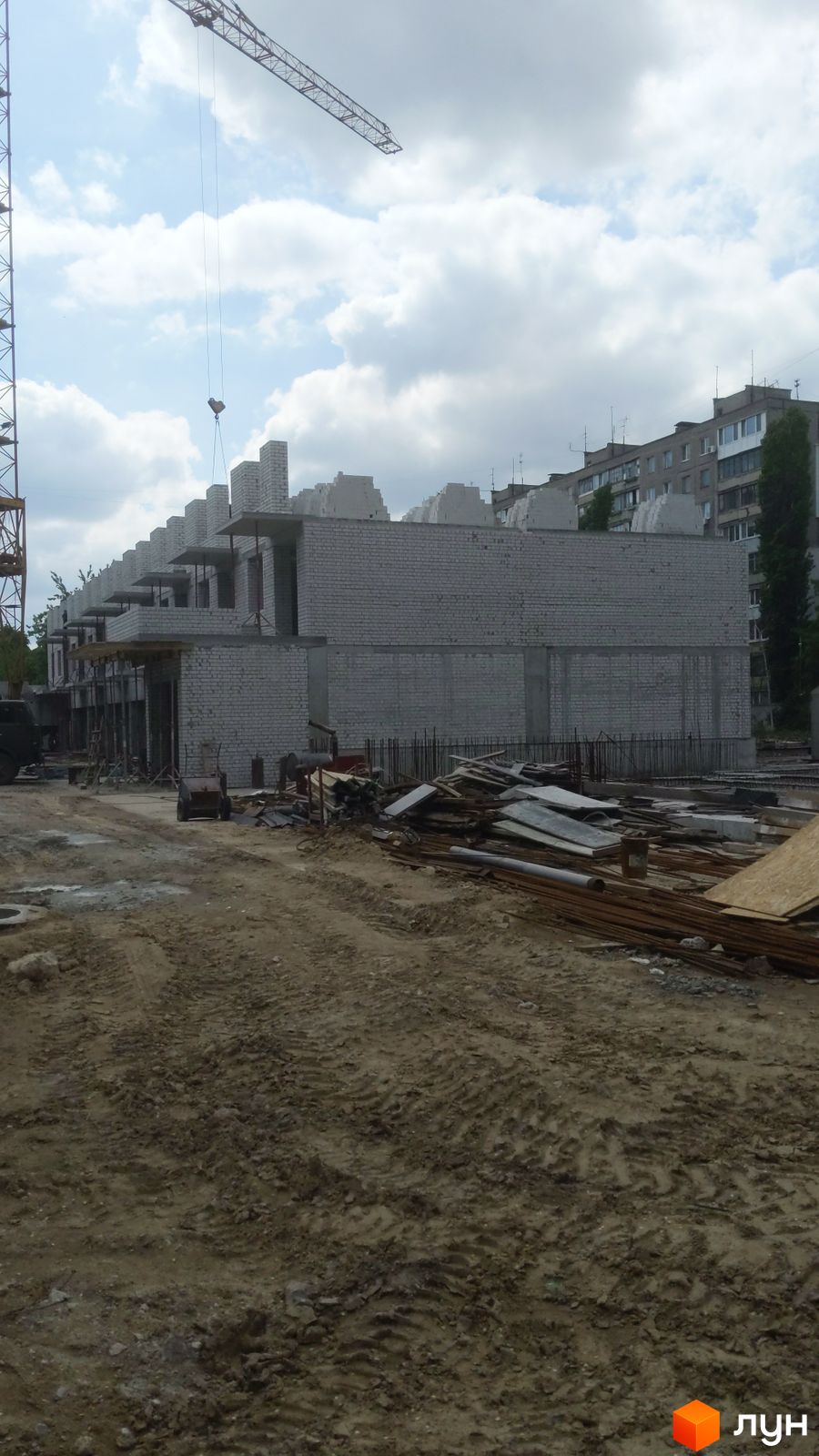 Моніторинг будівництва ЖК Promenade - Ракурс 3, квітень 2024