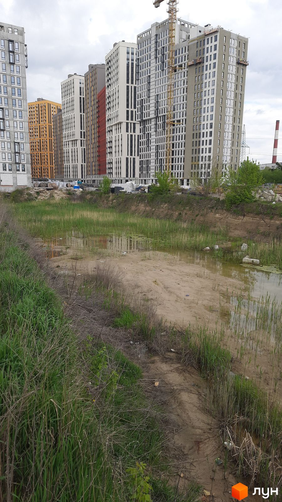 Моніторинг будівництва ЖК Svitlo Park - Ракурс 19, апрель 2024