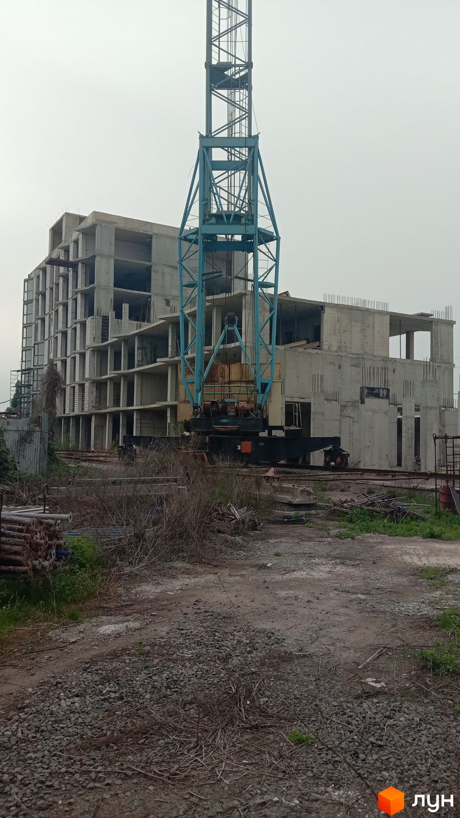 Моніторинг будівництва ЖК City House Resort - Ракурс 6, апрель 2024