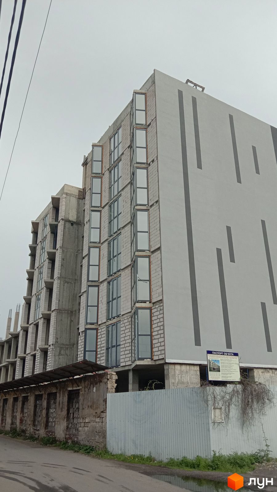 Моніторинг будівництва ЖК City House Resort - Ракурс 1, апрель 2024
