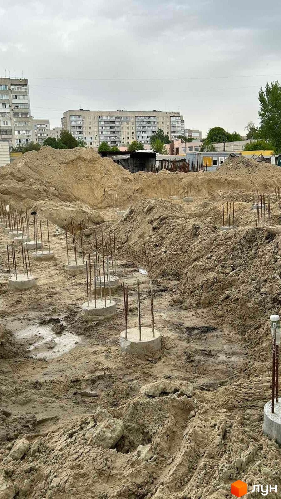 Моніторинг будівництва ЖК Пастерівський - Ракурс 5, квітень 2024