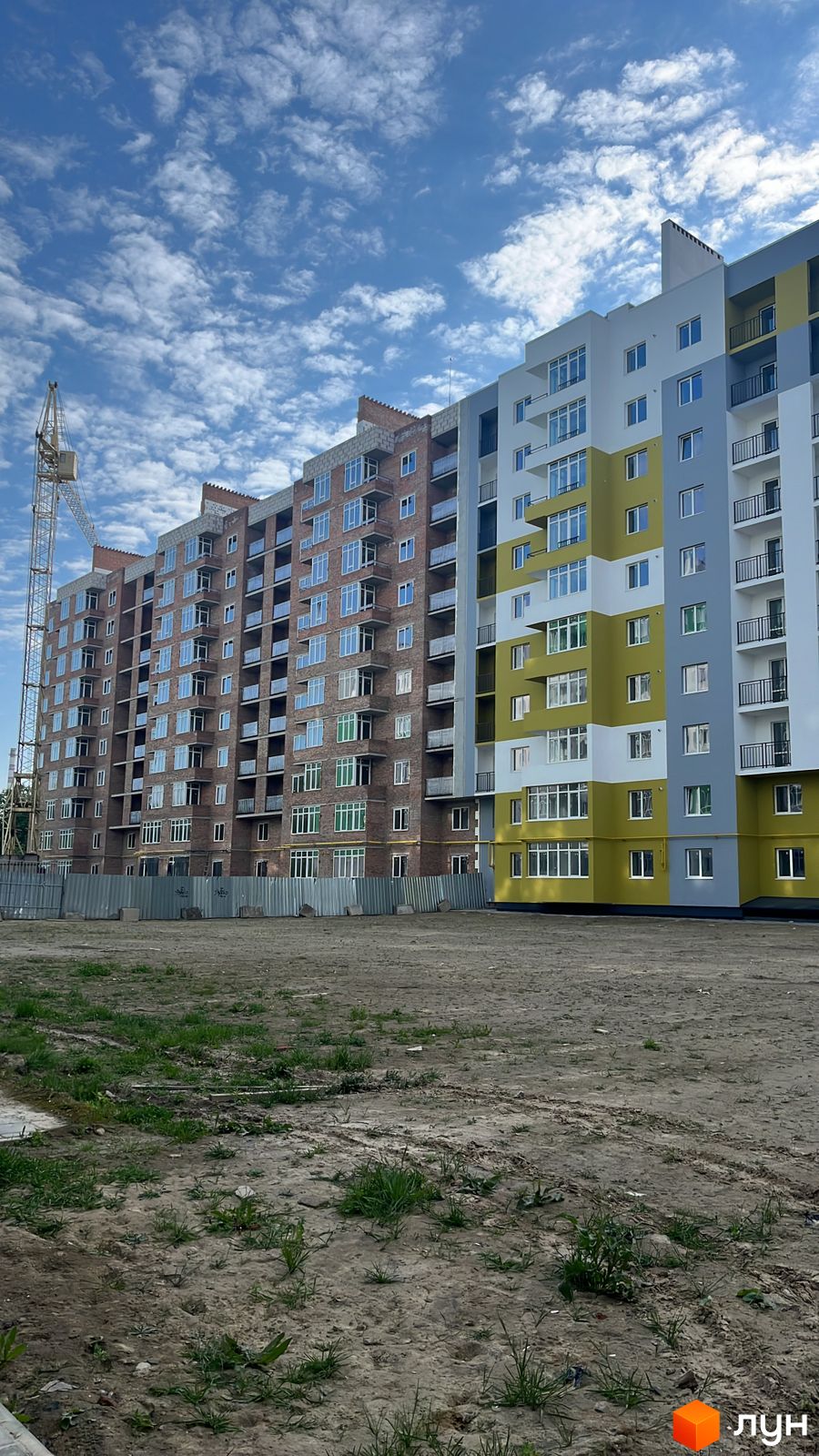 Моніторинг будівництва ЖК Caramel Residence - Ракурс 1, квітень 2024