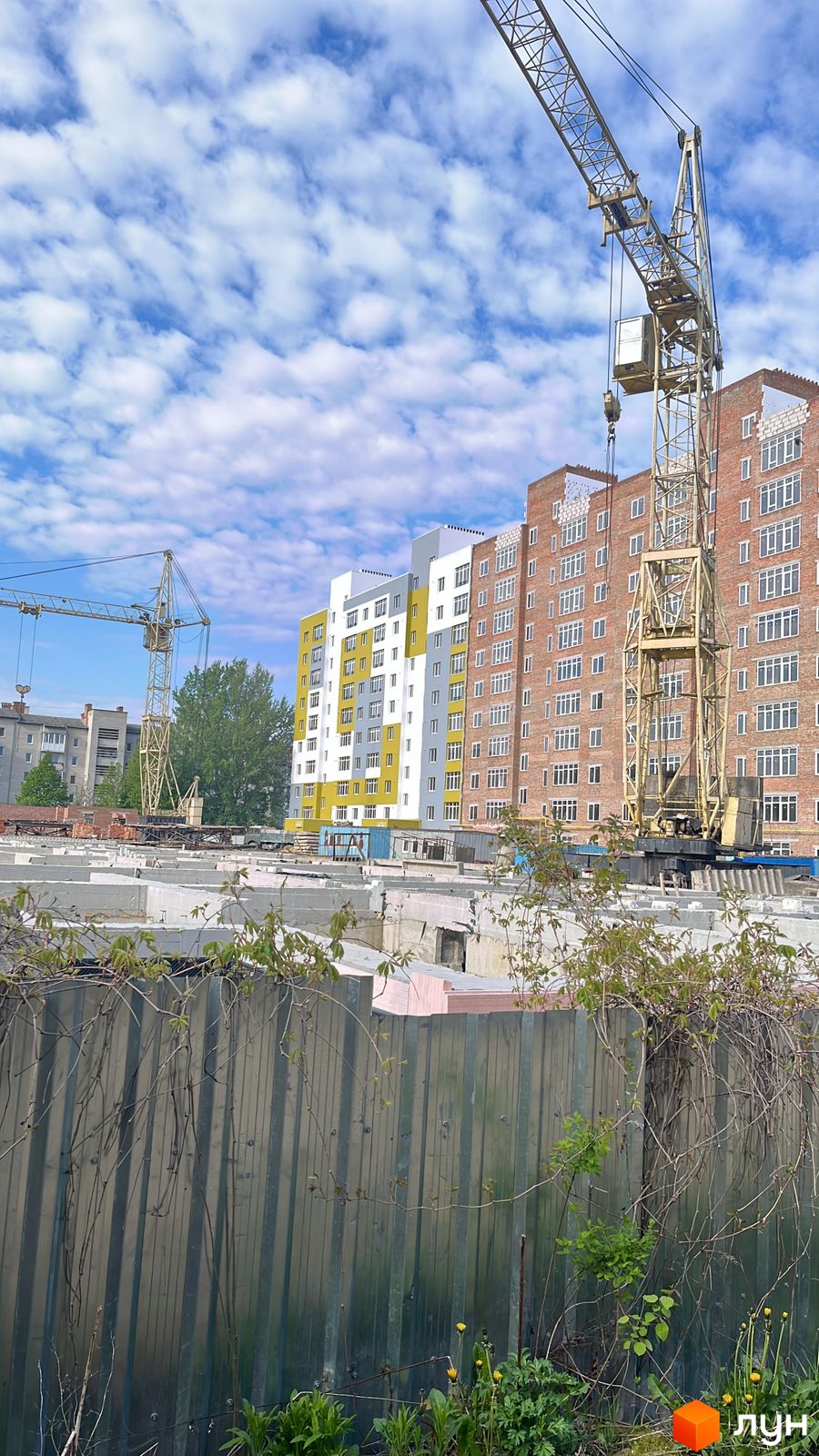 Моніторинг будівництва ЖК Caramel Residence - Ракурс 19, квітень 2024