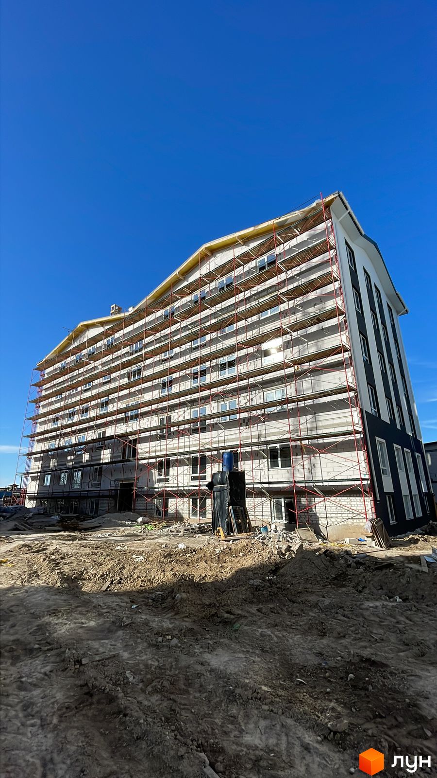 Моніторинг будівництва ЖК Комфортне містечко - Ракурс 8, квітень 2024
