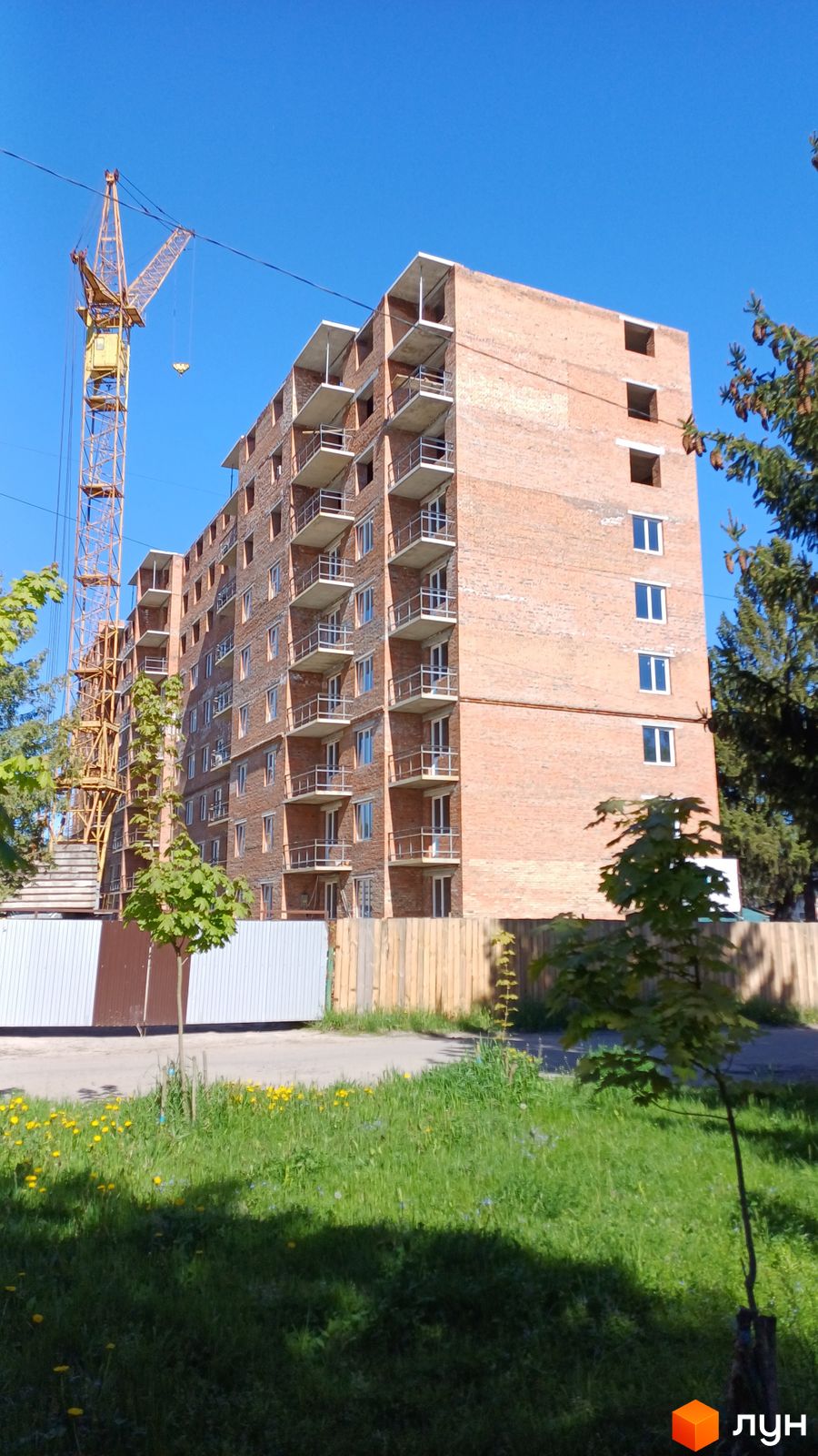Ход строительства ЖК Maiborsky - Ракурс 4, апрель 2024