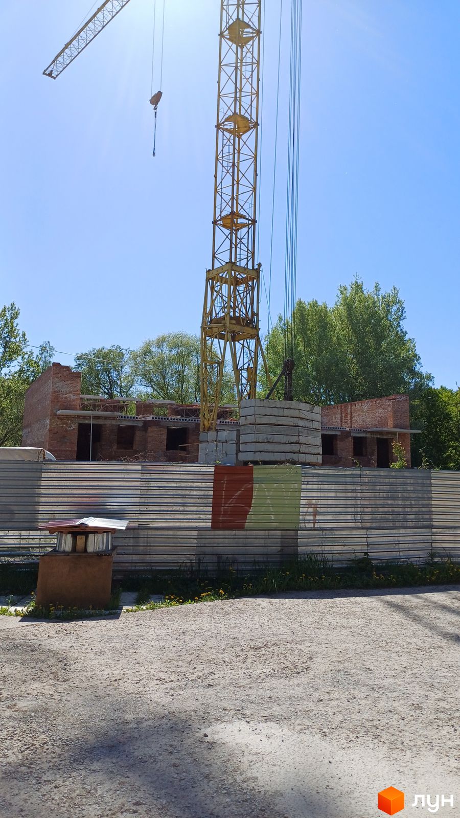 Моніторинг будівництва ЖК Кудрянка - Ракурс 1, квітень 2024