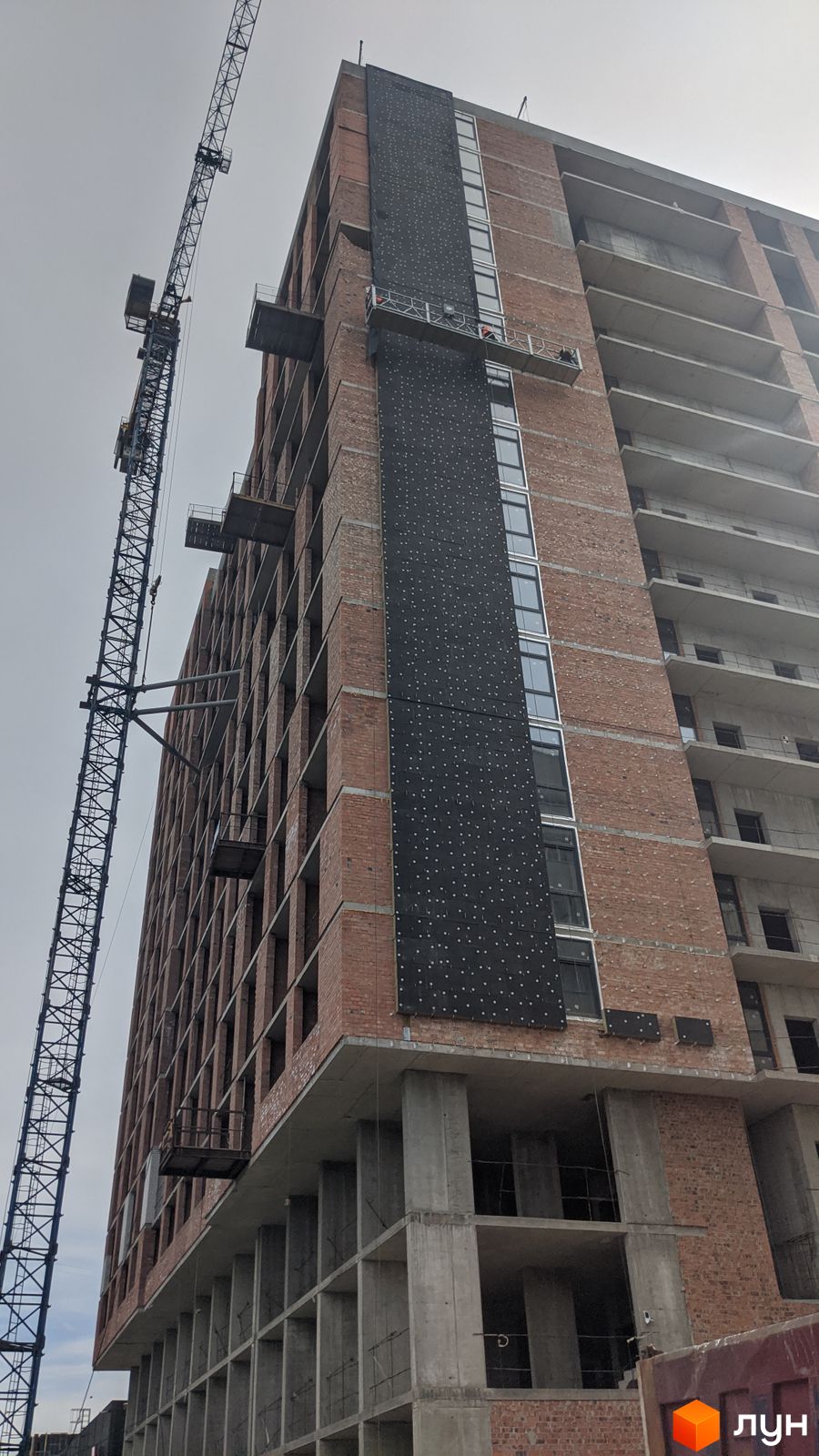 Моніторинг будівництва Апарт-комплекс WELL towers - Ракурс 2, травень 2024