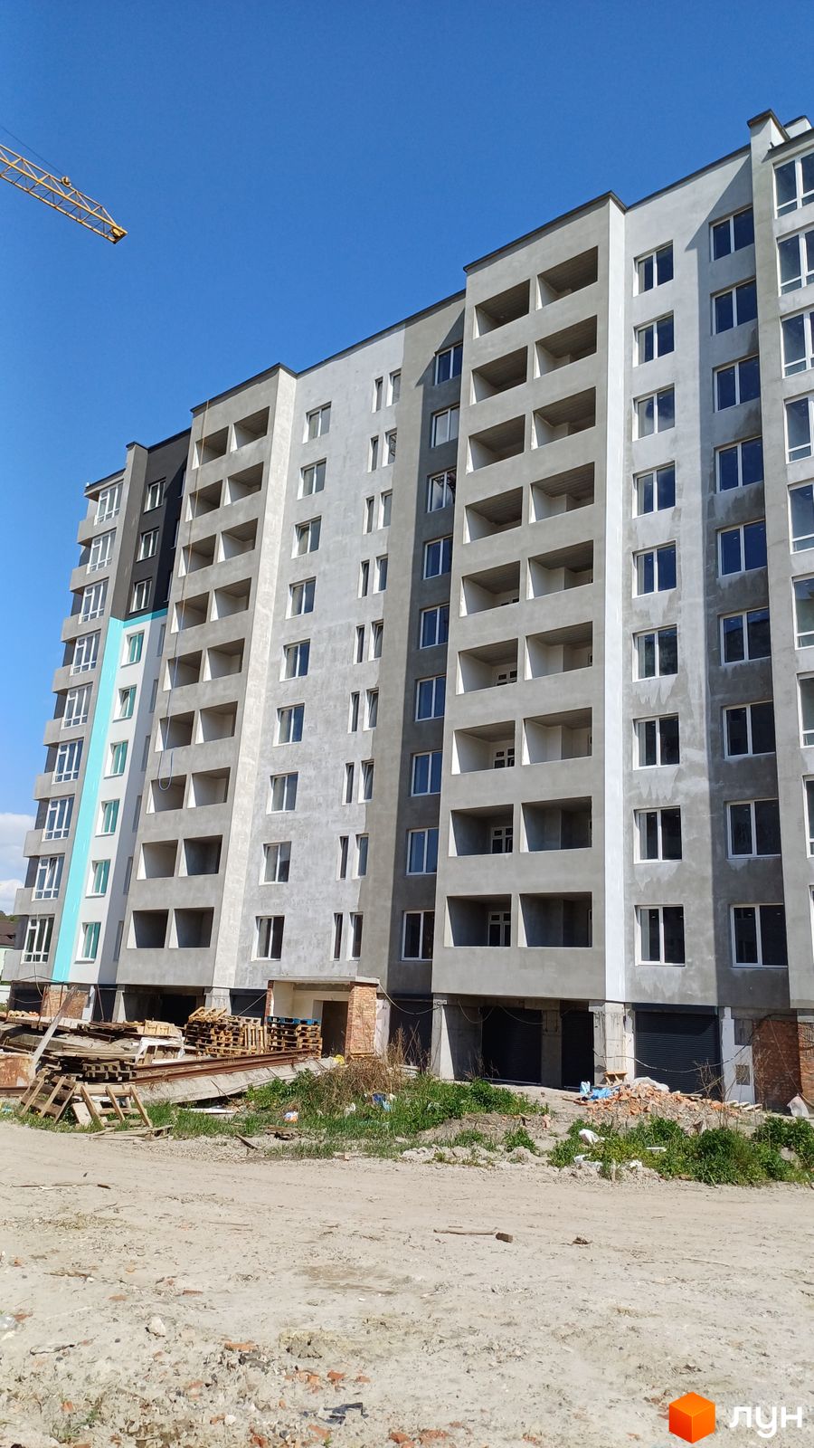 Моніторинг будівництва ЖК Spring Town New Riviera - Ракурс 8, травень 2024