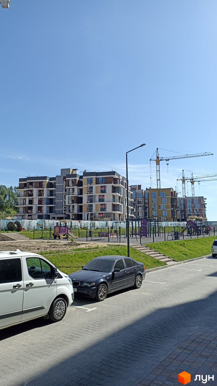 Моніторинг будівництва ЖК Варшавський deluxe - Ракурс 12, травень 2024