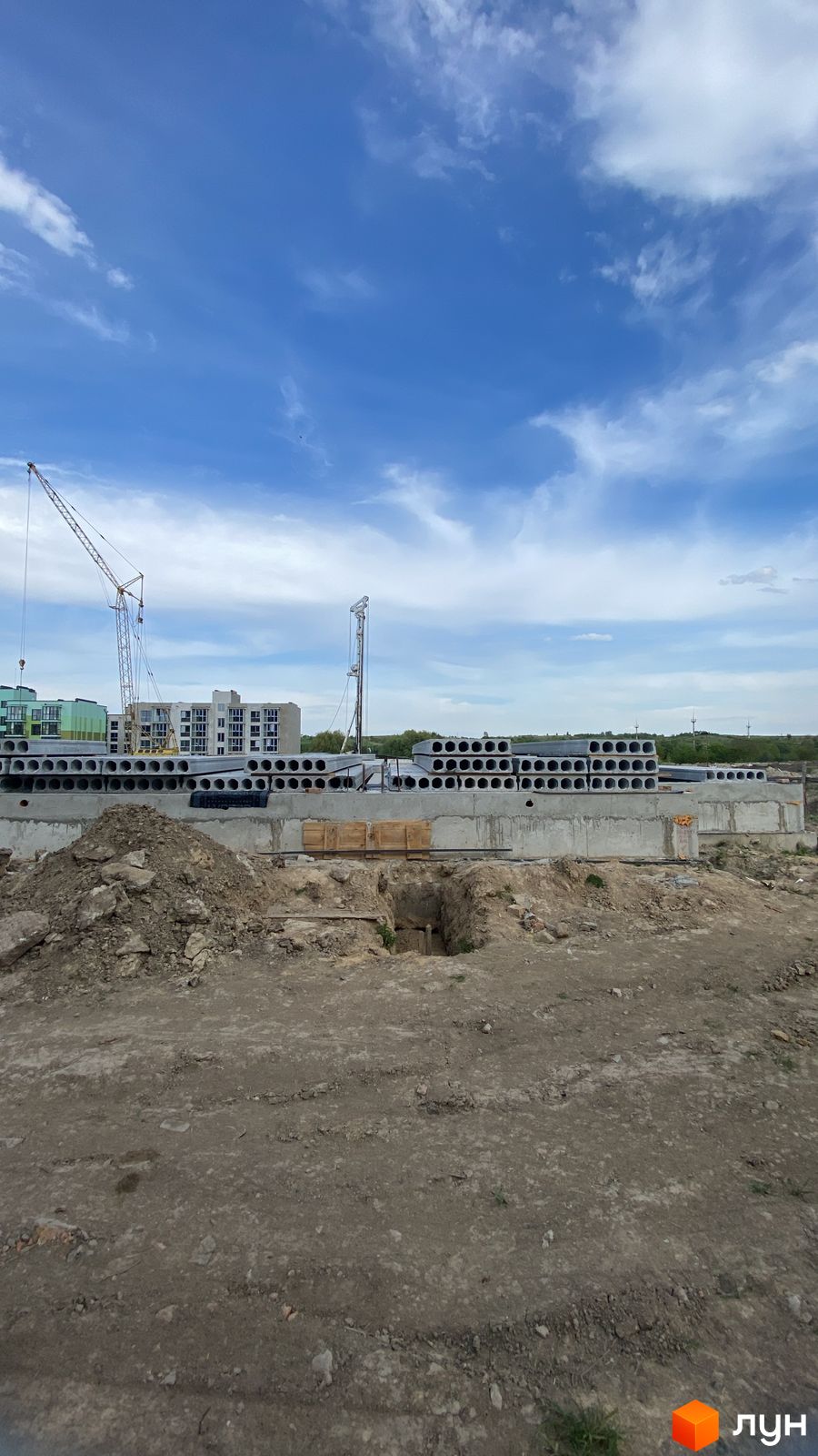 Ход строительства ЖК ATMOSFERA - Ракурс 2, май 2024