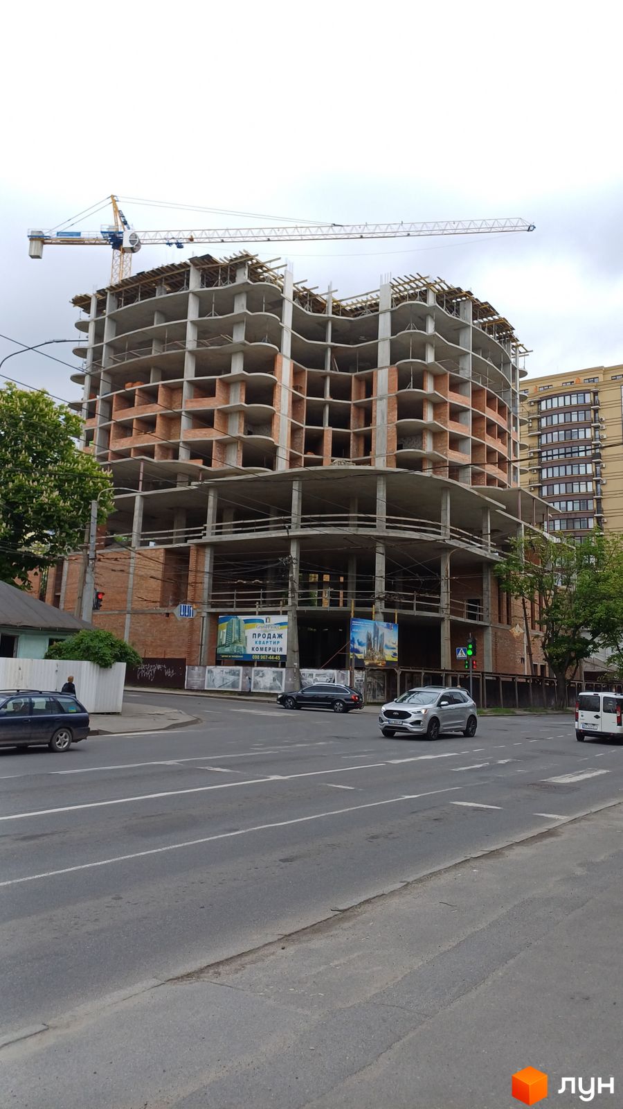 Моніторинг будівництва ЖК Grand Palace - Ракурс 5, травень 2024