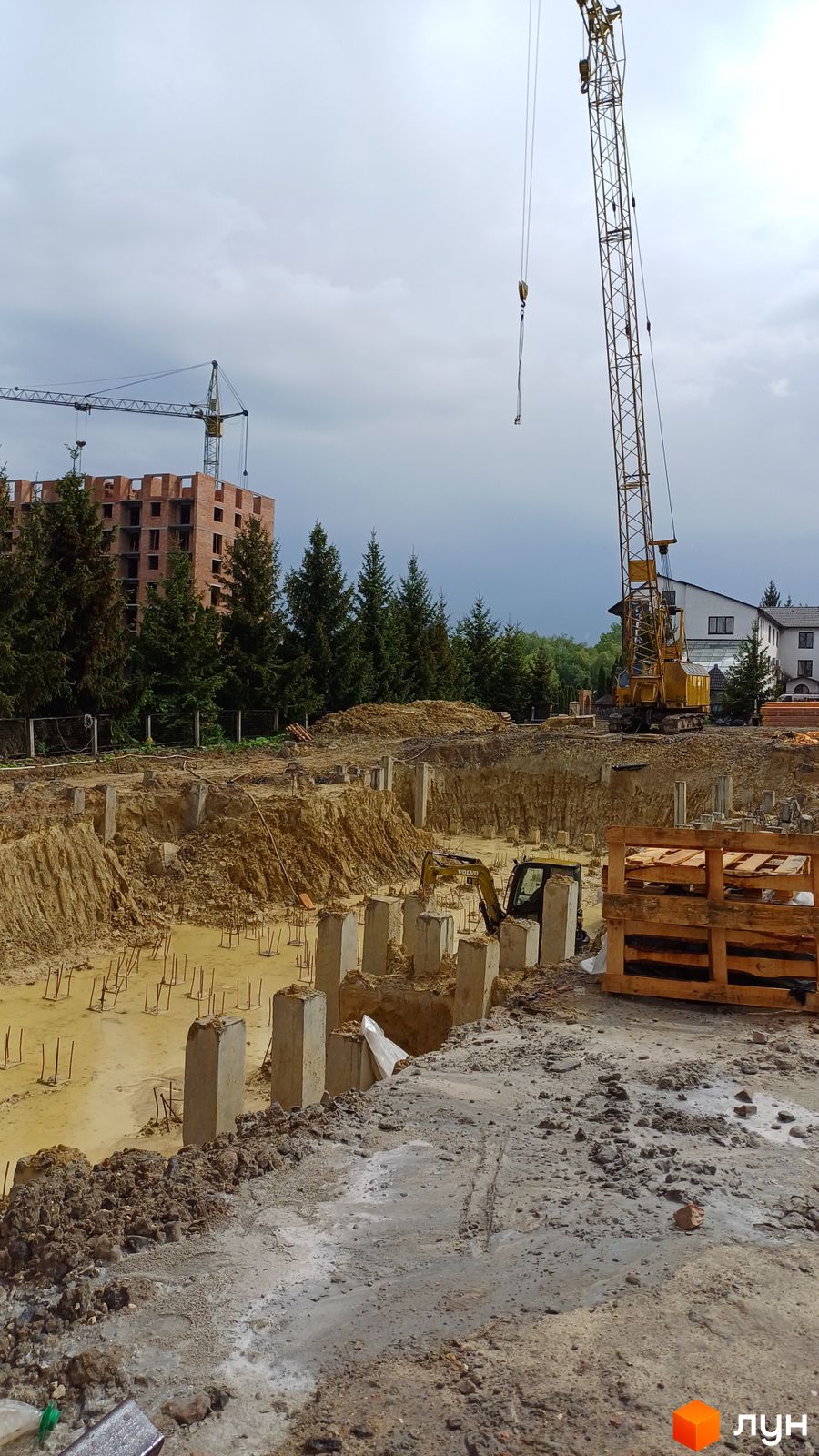 Ход строительства ЖК Edem Жемчужина Проскурова-4 - Ракурс 7, май 2024