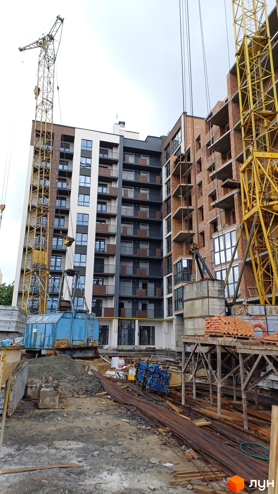 Моніторинг будівництва ЖК Перлина Проскурова-3 - Ракурс 1, травень 2024