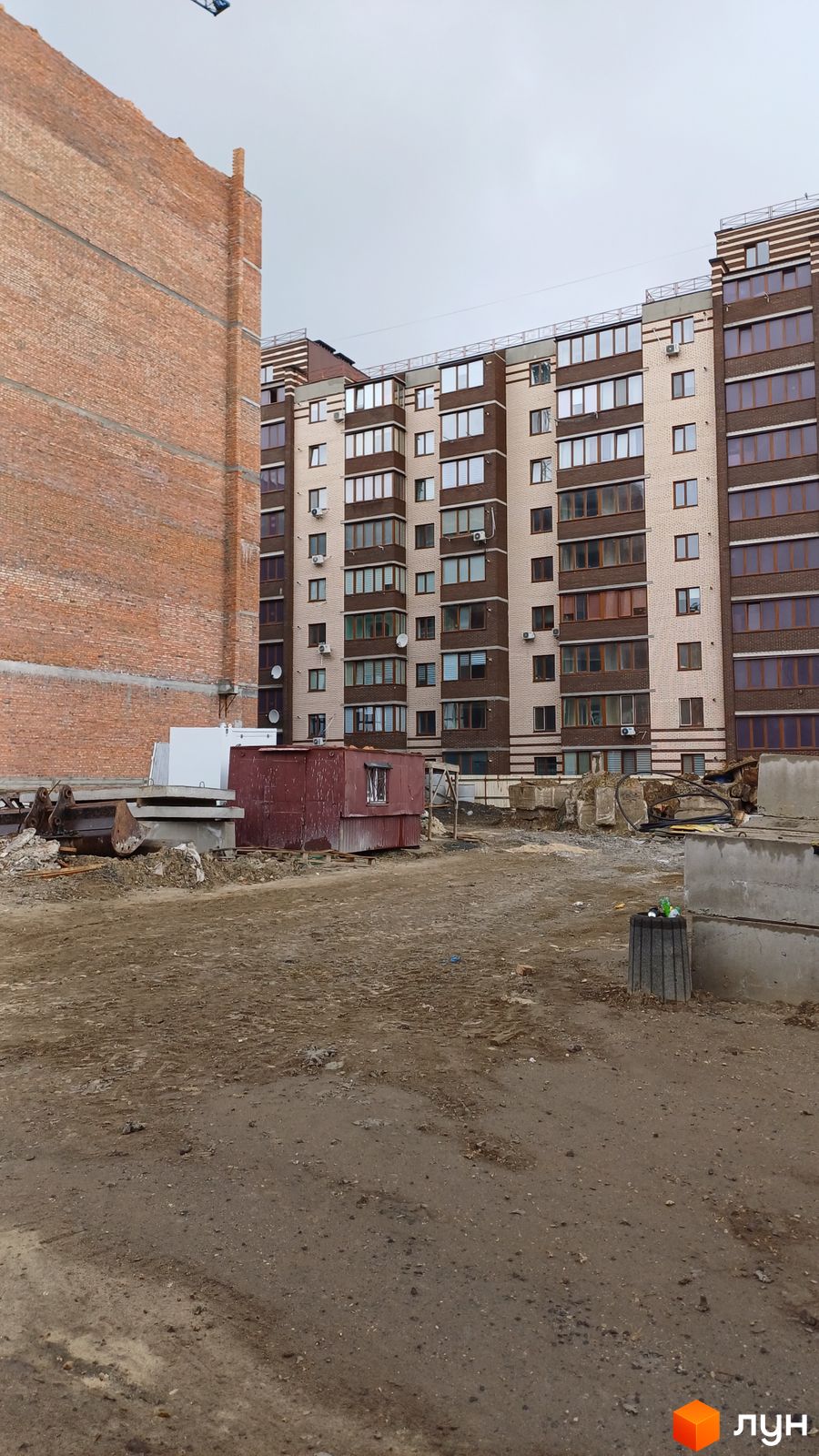 Моніторинг будівництва ЖК Перлина Проскурова-3 - Ракурс 5, травень 2024