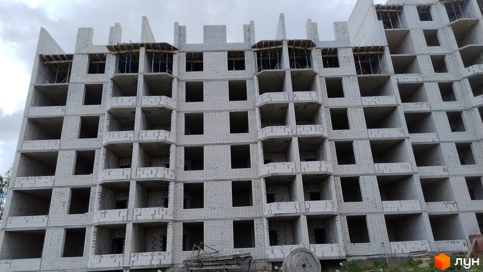 Моніторинг будівництва ЖК Празький квартал 2 - Ракурс 17, травень 2024