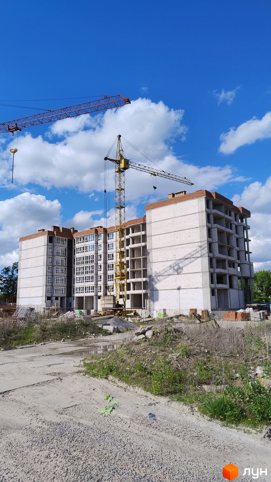 Моніторинг будівництва ЖК Dobre Misto 2 - Ракурс 8, травень 2024