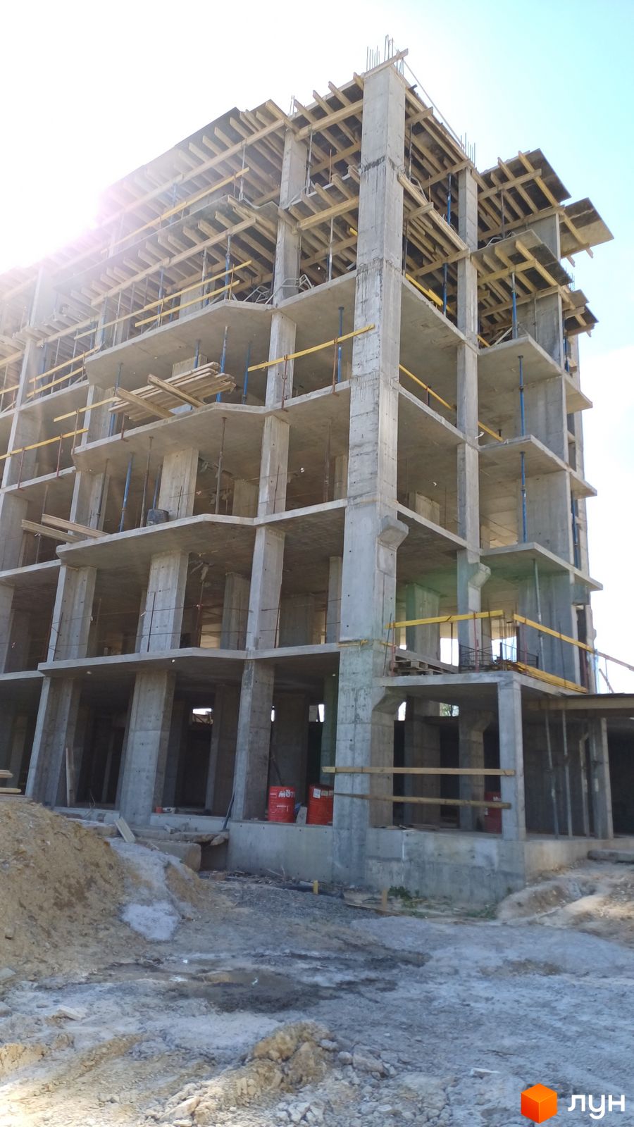 Моніторинг будівництва ЖК Гетьманський - Ракурс 1, травень 2024
