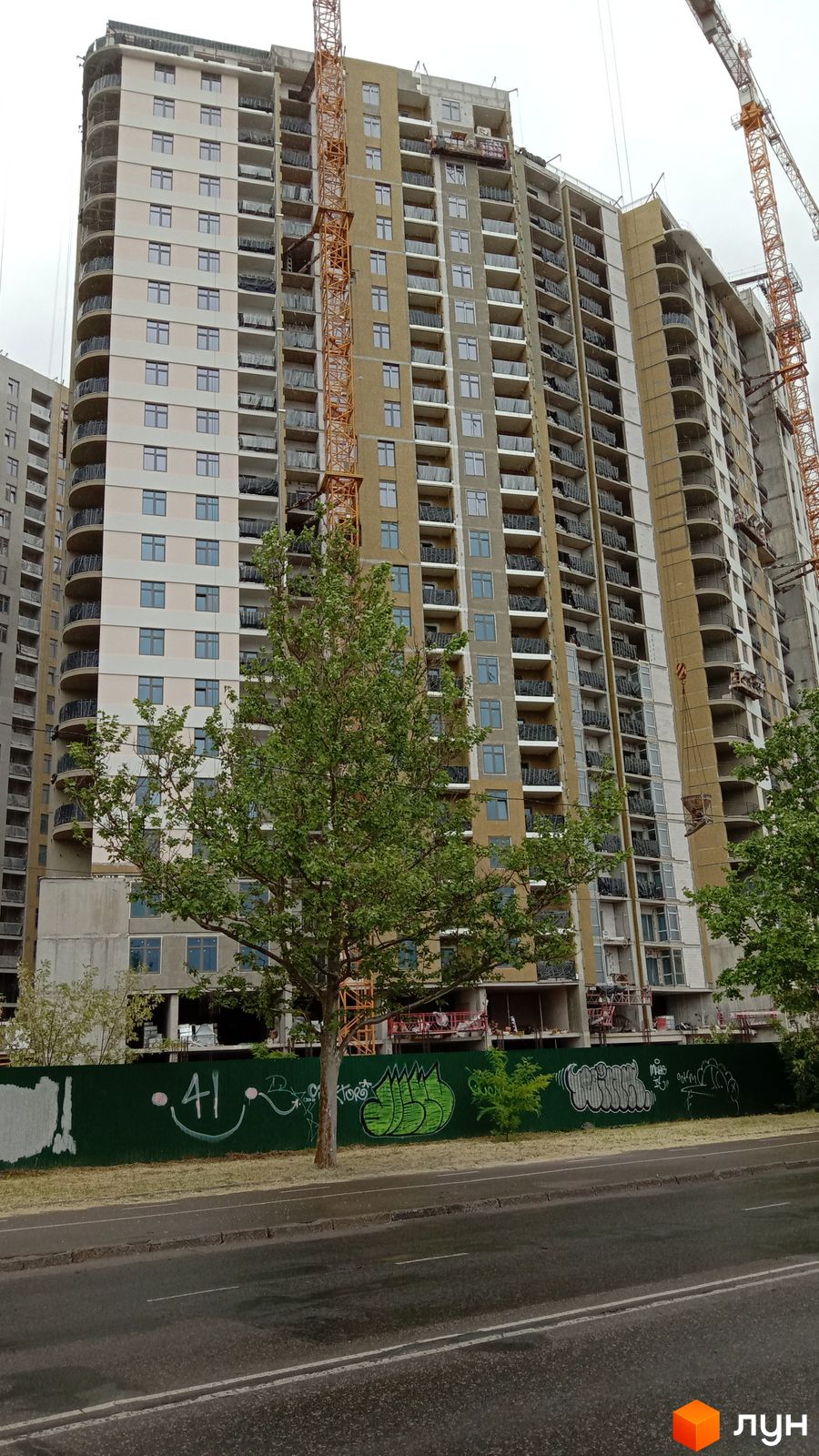 Ход строительства ЖК KADORR City - Ракурс 16, май 2024
