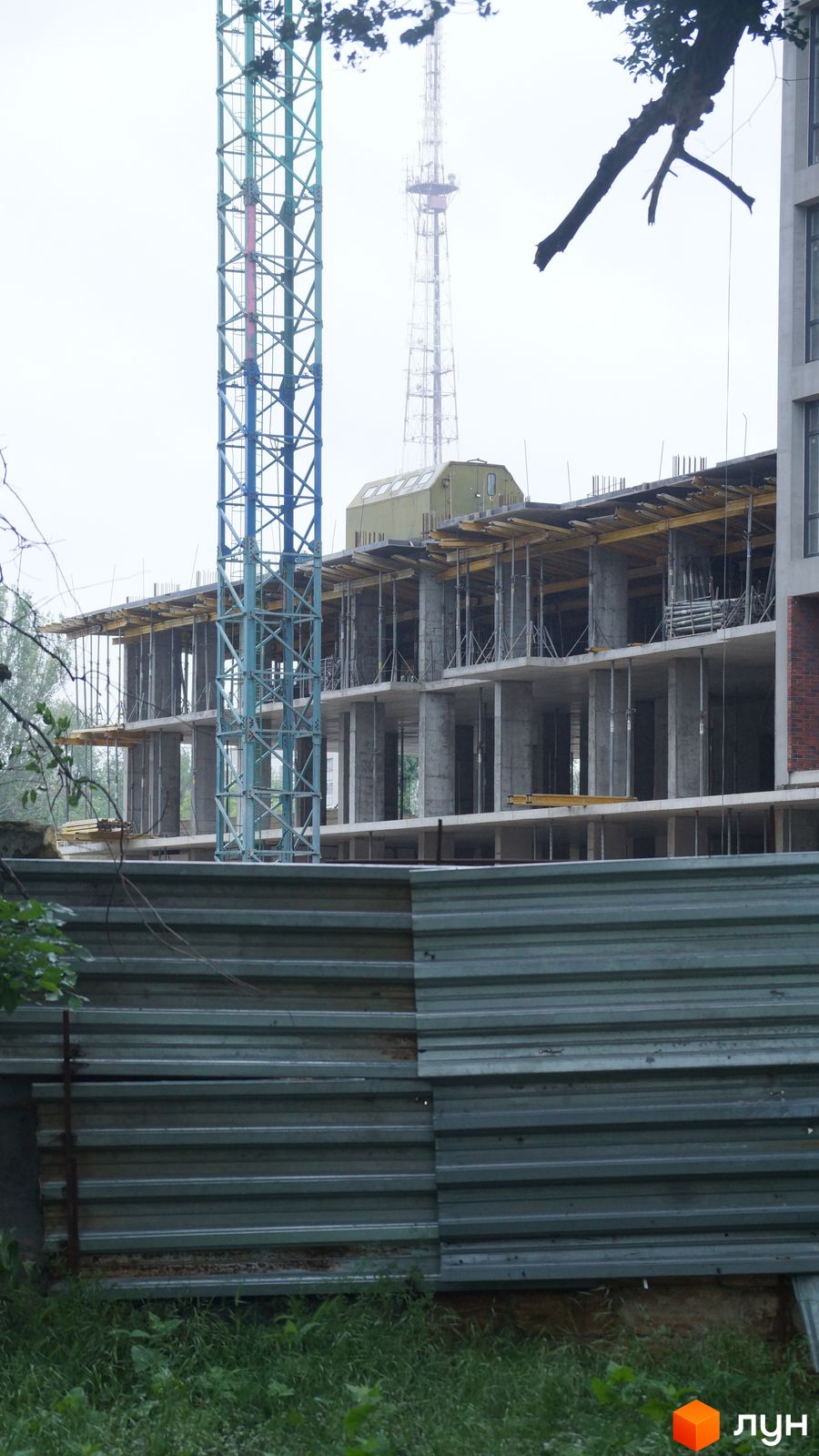 Моніторинг будівництва ЖК Derby Style House - Ракурс 9, травень 2024