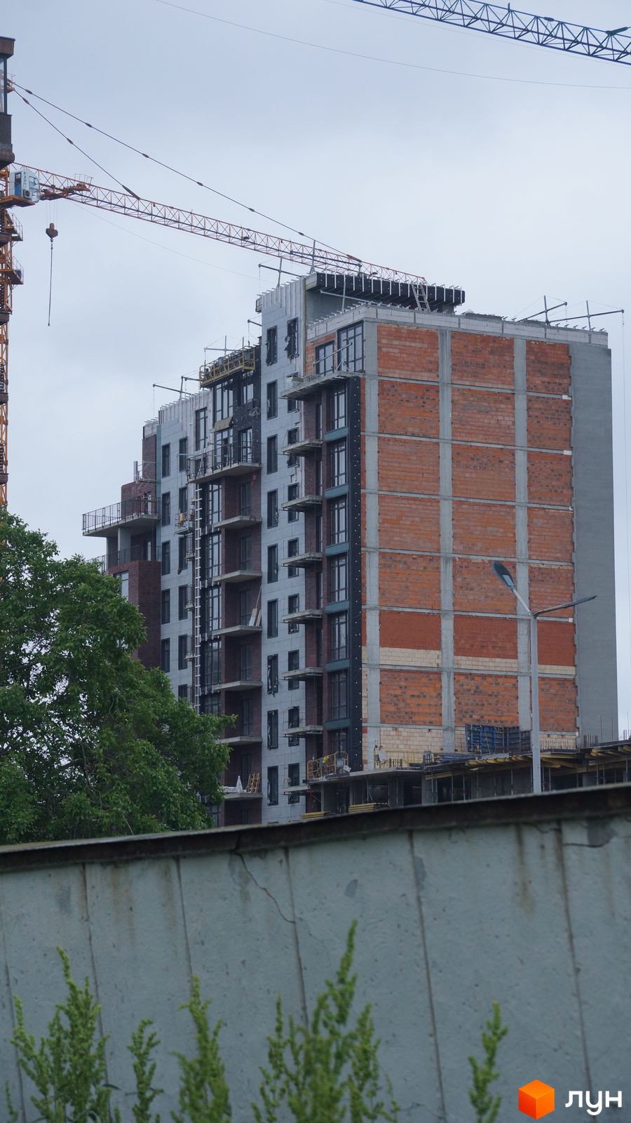 Моніторинг будівництва ЖК Derby Style House - Ракурс 6, травень 2024